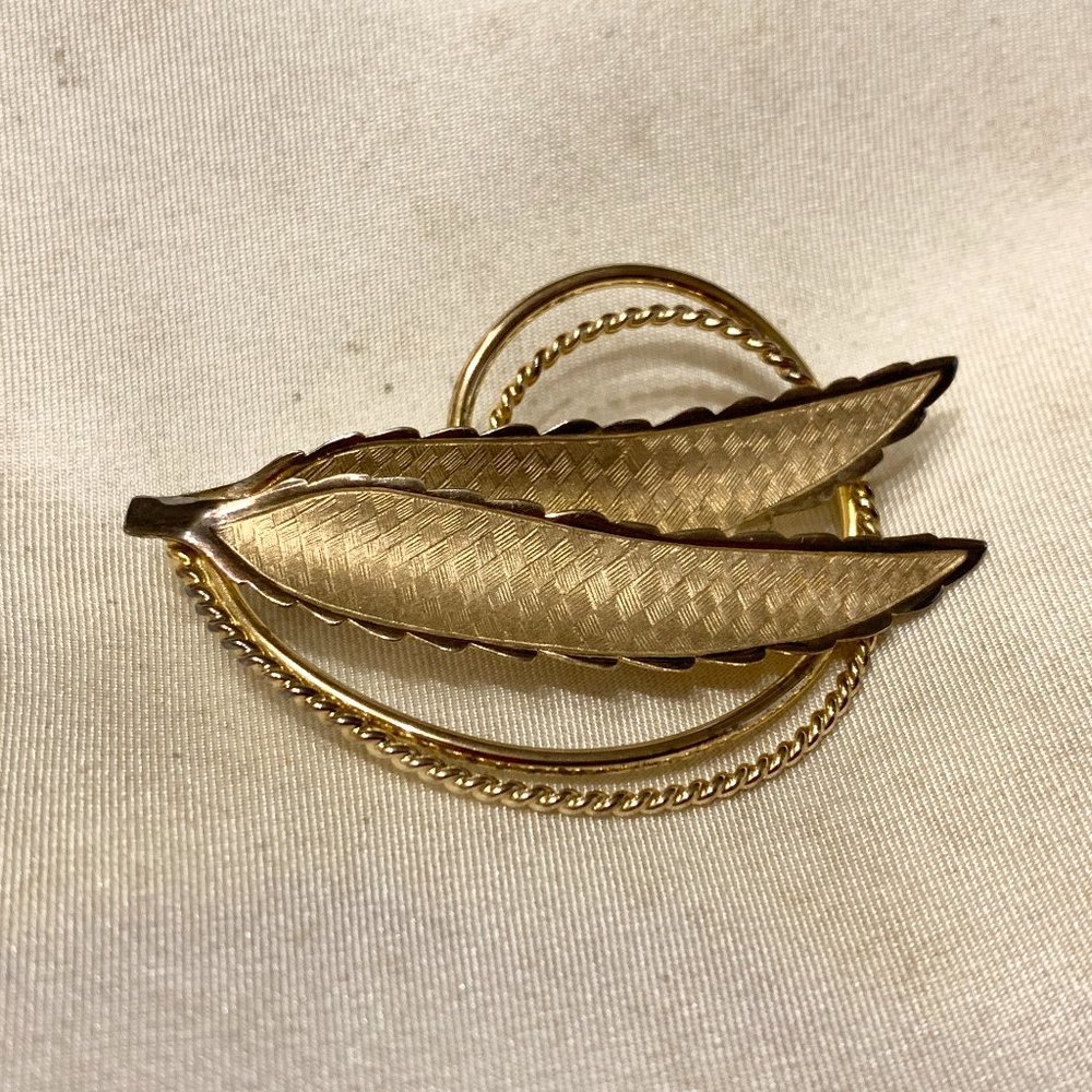 💝Vintage Bond Boyd Gold-Filled Sterling Brooch Canadian Jewellery
